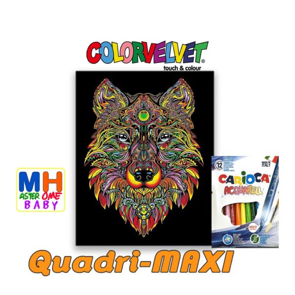 Colorvelvet Quadri-MAXI