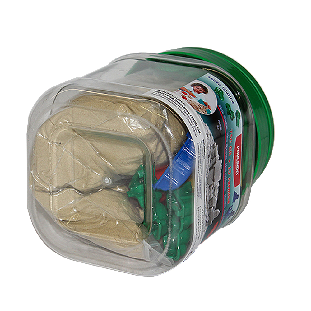 MasterHome Baby Sabbia Magica Cinetica 750gr neutra 10 formine